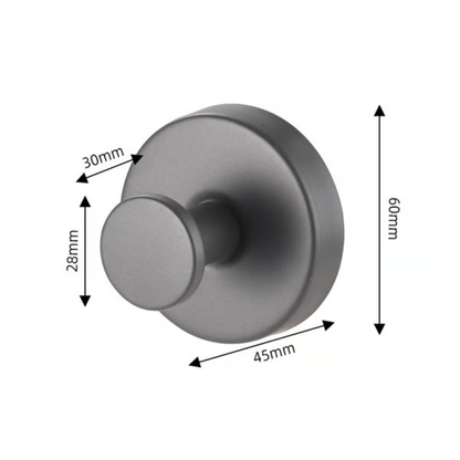 GripCup™ Metall-Saugnapfhaken für Handtücher ohne Bohren