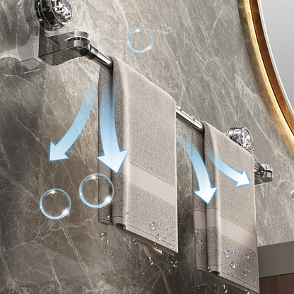 GripLux™ – Luxus Saugnapf Handtuchhalter