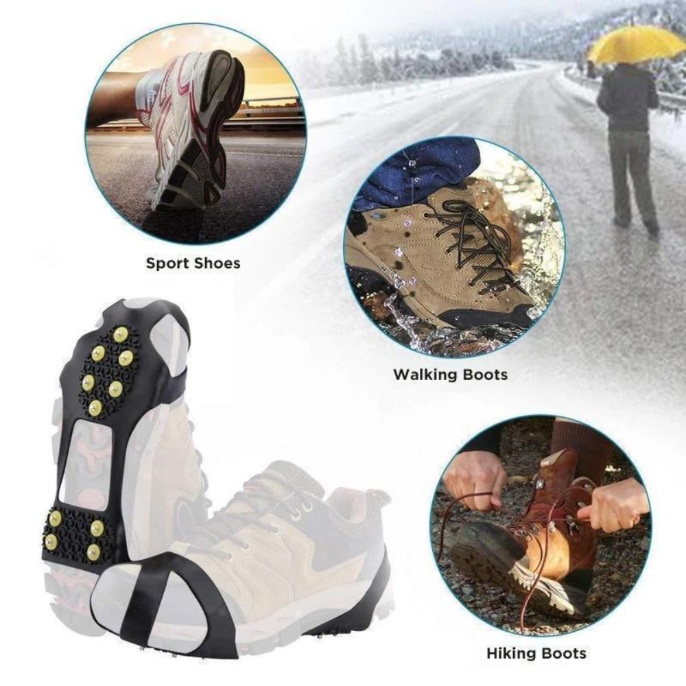 GripSpike™ Universelle Anti-Rutsch-Spikes für Schuhe bei Eis & Schnee