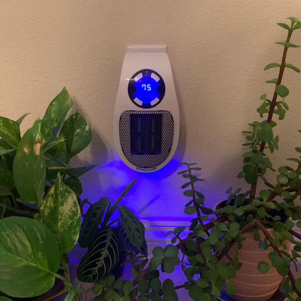 HeatMini™ Tragbarer Mini-Heizlüfter mit Fernbedienung für Wandsteckdose