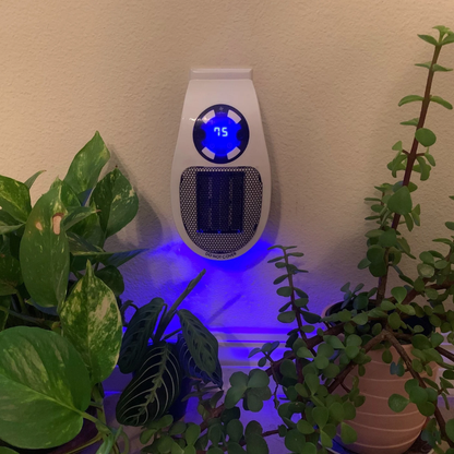 HeatMini™ Tragbarer Mini-Heizlüfter mit Fernbedienung für Wandsteckdose