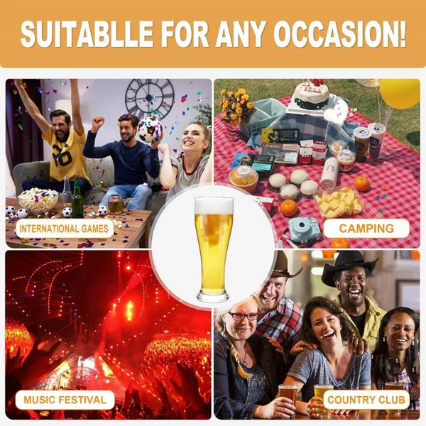 KlarKrug™ 4er-Set – Für stilvolle Biermomente!