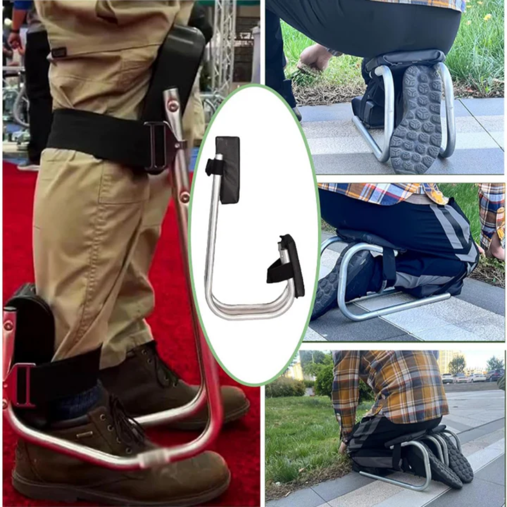 KneeGard™ Tragbarer Garten-Kniehocker & Arbeitshocker mit Stütze