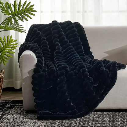 KuschelStreifen™ – Flauschige Flanelldecke für alle Jahreszeiten