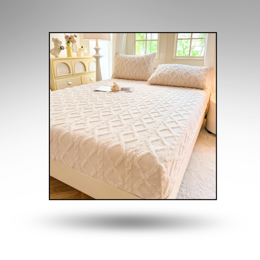 Lena™ Winterwarmes Spannbettlaken – Wärme, Hygiene & Halt