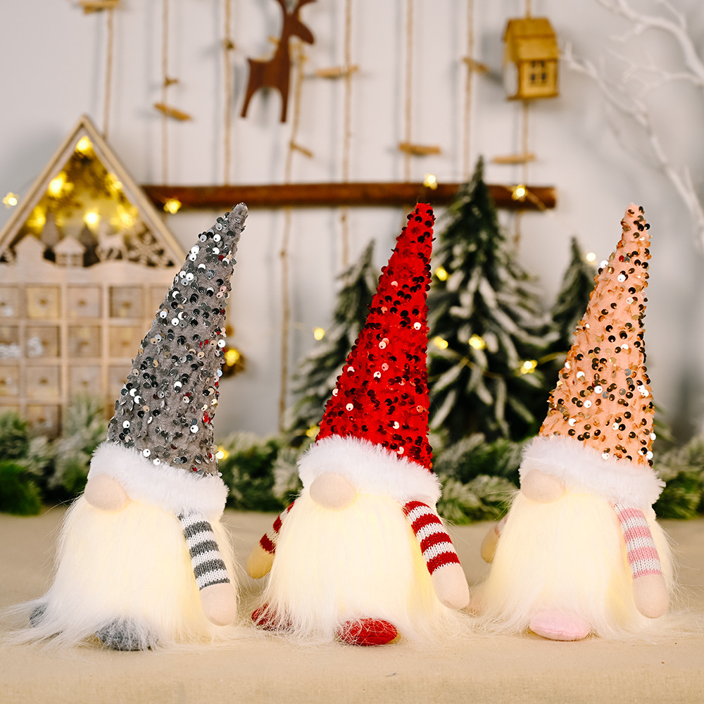 LeuchtGnom™ – Faceless Xmas Deko mit warmem Licht