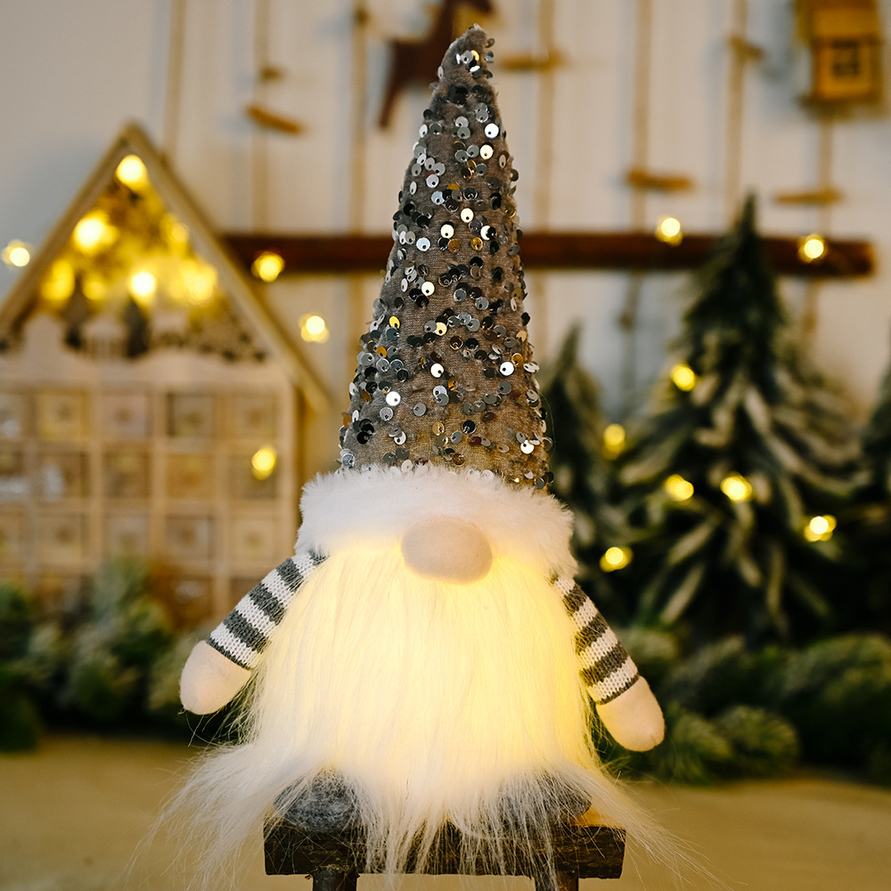LeuchtGnom™ – Faceless Xmas Deko mit warmem Licht