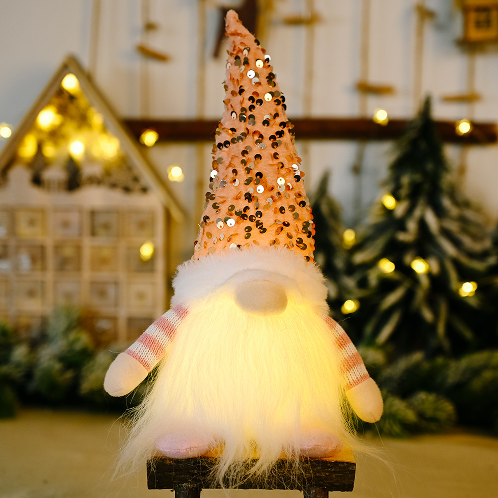 LeuchtGnom™ – Faceless Xmas Deko mit warmem Licht