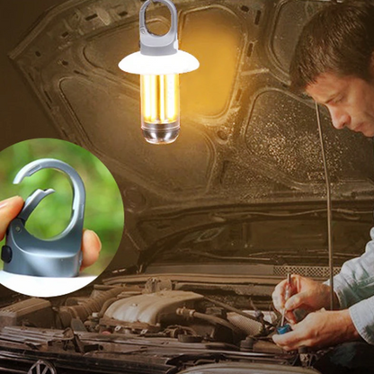 LichtFix™ Outdoor – Tragbare LED-Lampe mit USB-Aufladung & Magnetbefestigung