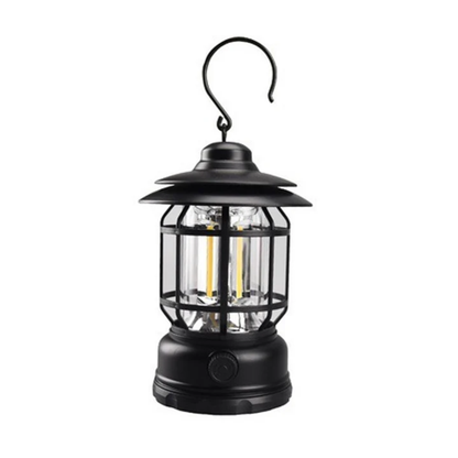 LumaVibe™ Tragbare Vintage-Laterne mit smarten Funktionen für innen & außen