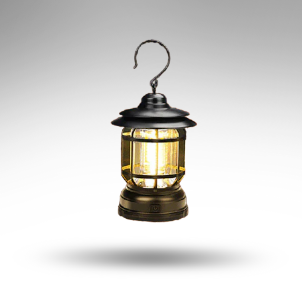 LumaVibe™ Tragbare Vintage-Laterne – Nostalgie & Magnet-Halt