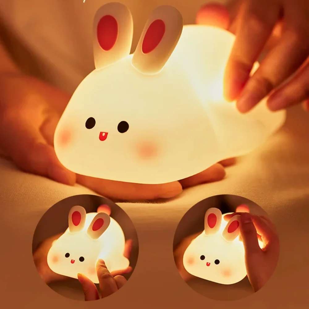 LumiTier™ – Weiches Silikon-LED Nachtlicht für Kinder