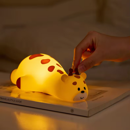 LumiTier™ – Weiches Silikon-LED Nachtlicht für Kinder