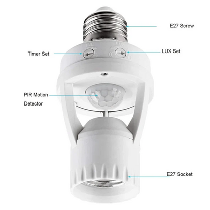 LumionGuard™ – E27 Bewegungsmelder-Glühbirne