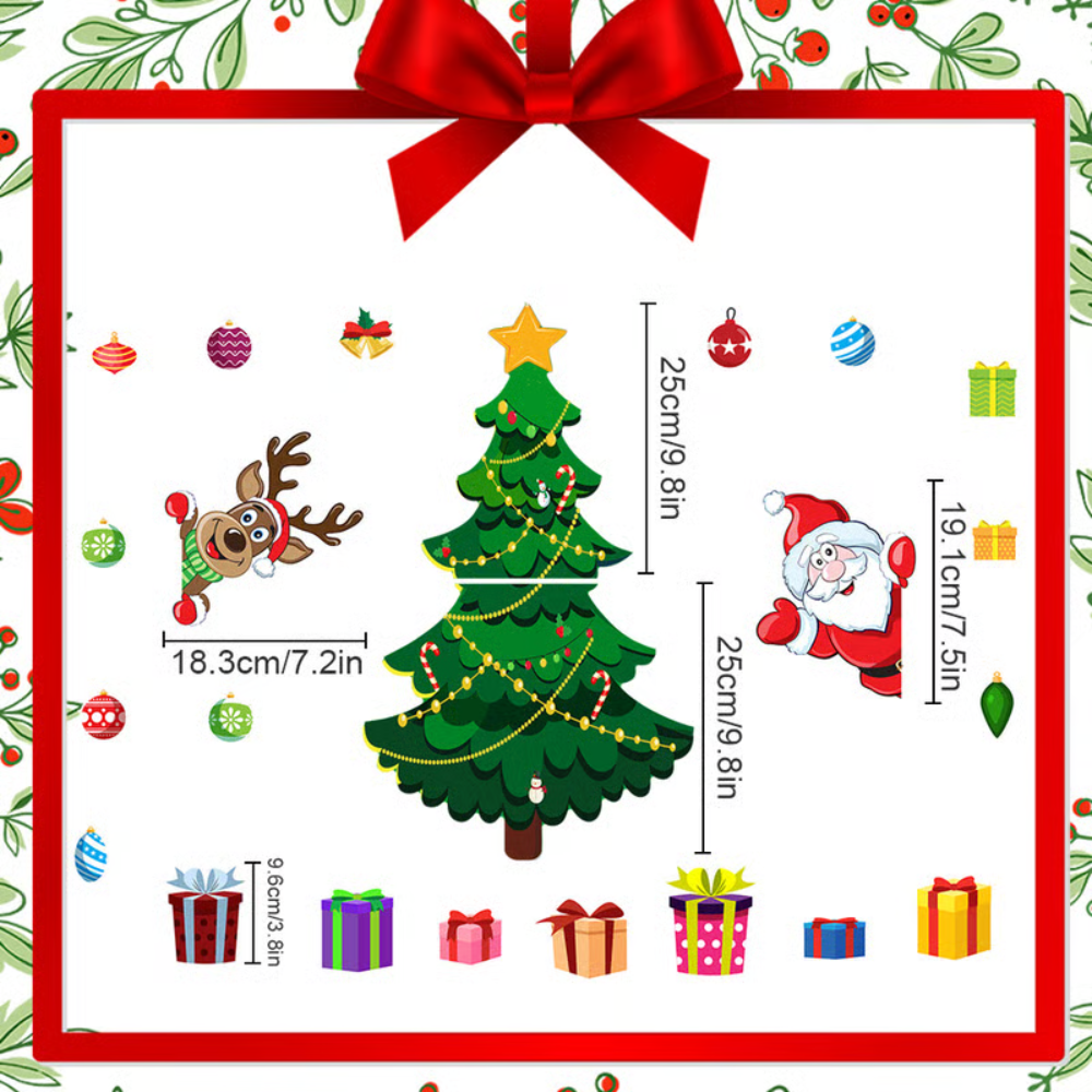 MagnetWeihnacht™ – Magnetische Weihnachtsbaum-Deko-Sticker