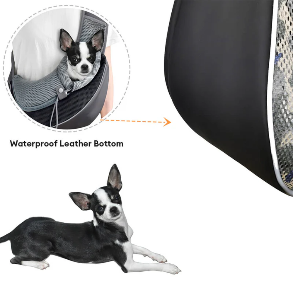 MetroMate™ - Stilvoller, atmungsaktiver Mesh-Rucksack für Hunde & Katzen