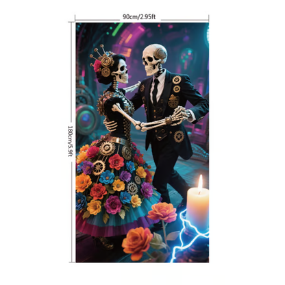 NightmareDeko™ Jack-Skellington-Außenfigur für Haus & Garten