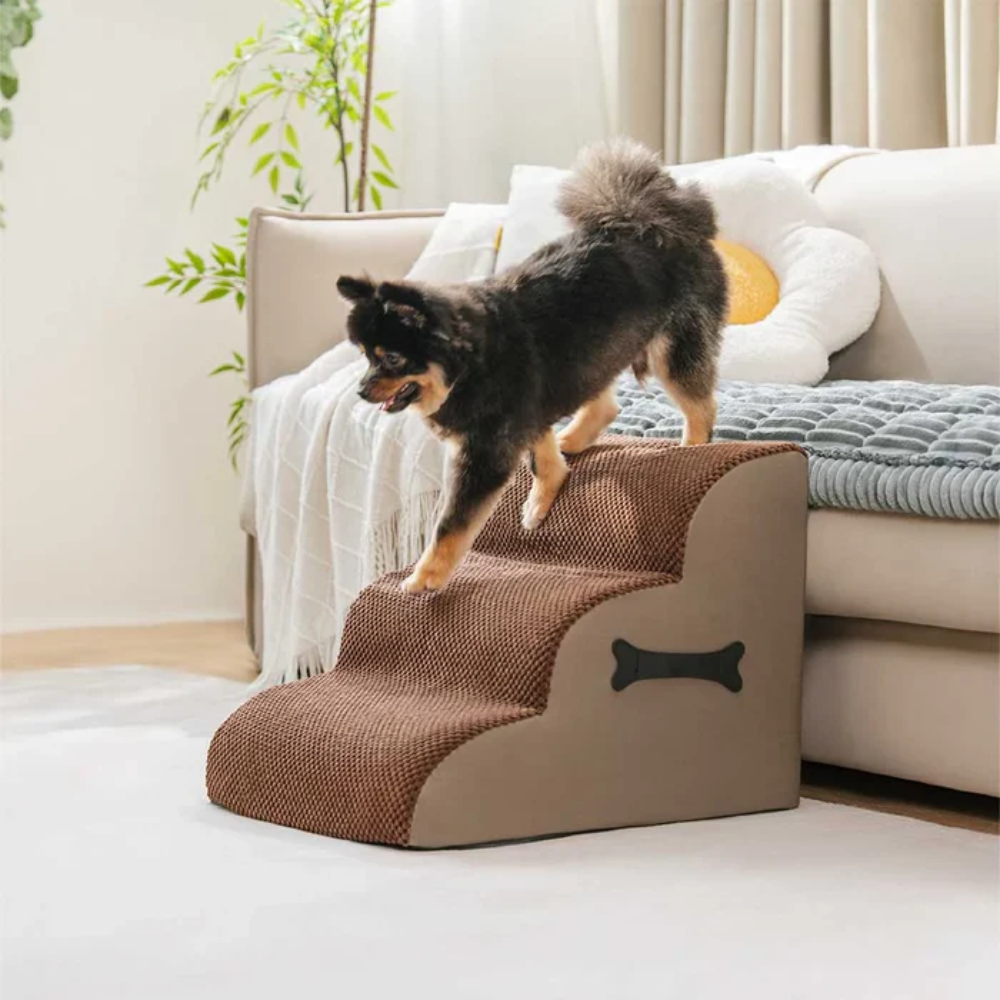 PawLift™ – Höhenverstellbare Haustier-Treppe für Kleine und Große Hunde & Katzen