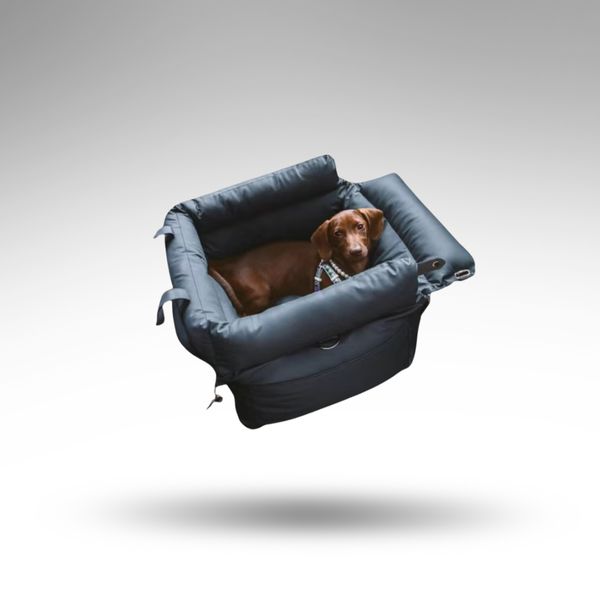PawRide™ Luxus Auto-Hundesitz – Leder & Sicher