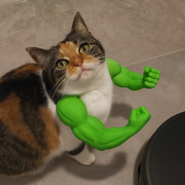 PawSmash™ – Hulk Arm Katzespielzeug