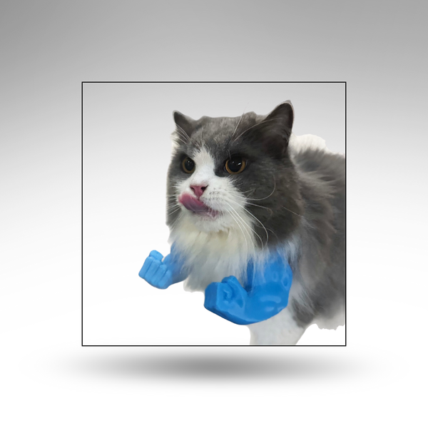 PawSmash™ Hulk-Arm Katzenspielzeug – Action & Humor