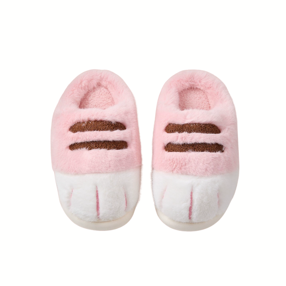 PawSoft™ – Flauschige Katzenpfoten-Flipflops