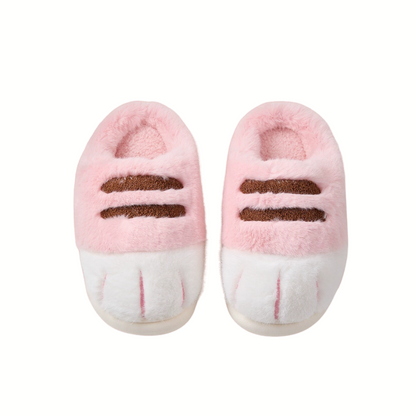 PawSoft™ – Flauschige Katzenpfoten-Flipflops
