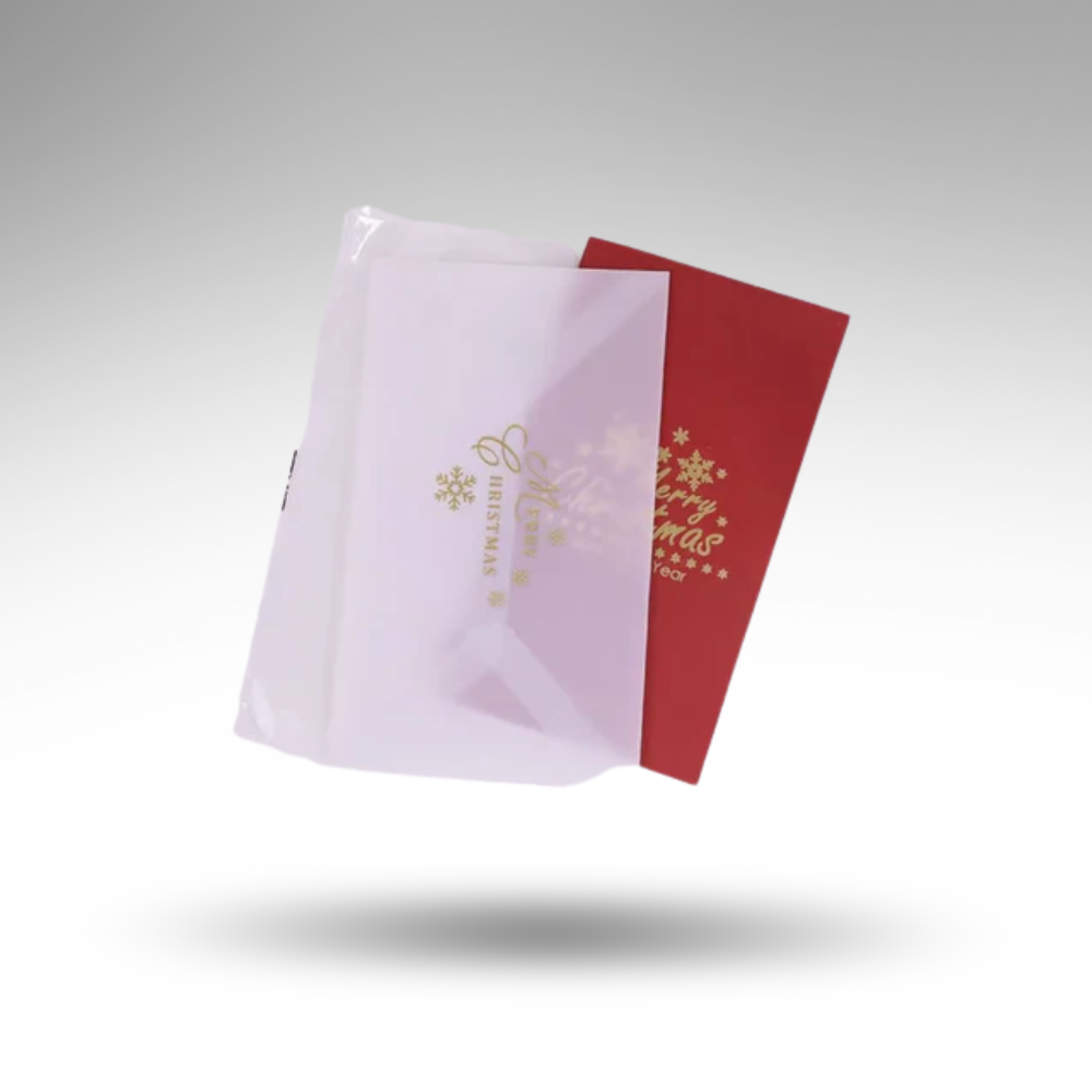 PopUpWish™ 3D-Weihnachtskarte – Handgefertigte Kunst & Magie