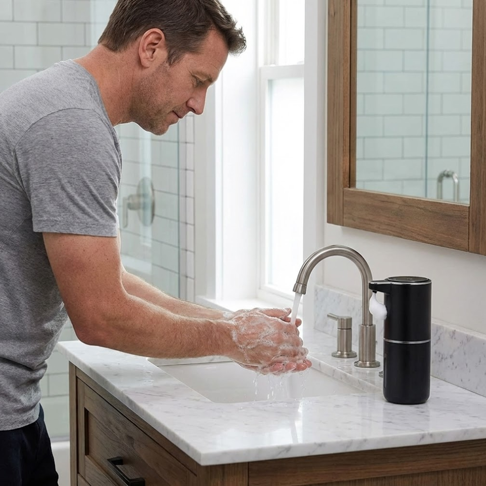 PureDose™ Seifenspender – Berührungslose Hygiene & Modernes Design