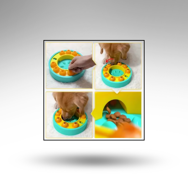 PuzzleBowl™ Interaktiver Futter-Spielball – Spielspaß & Gesunde Verdauung