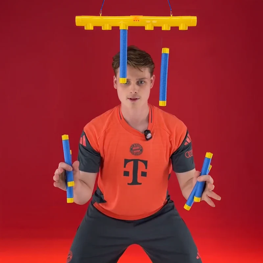 ReaktiSpaß™ – Reaktionsspiel mit Fallenden Stäben für Kinder & Erwachsene