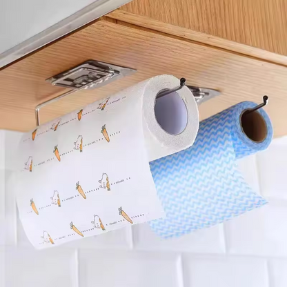 RollGrip™ – 2er Set Küchenrollenhalter für Ordnung & Griffbereitheit