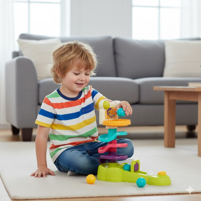 RollTower™ Kugelbahn – Fokus & Logik spielerisch fördern