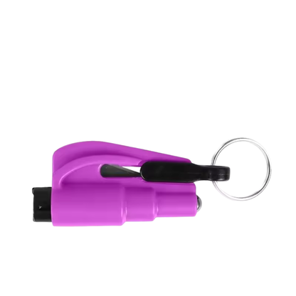SafeKey™ – 3-in-1 Sicherheits-Schlüsselanhänger mit Fensterbrecher & Gurtschneider