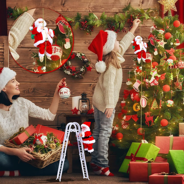 SantaClimb™ – Weihnachtsmann-Kletterdeko für Wand & Fenster