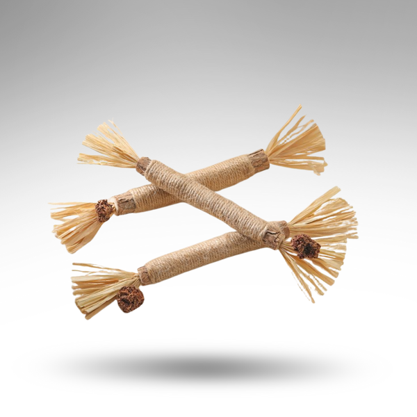 SilverChew™ Naturstange – Premium Zahnpflege & Katzen-Glück