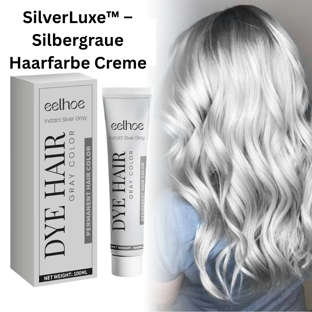 SilverLuxe™ – Silbergraue Haarfarbe Creme