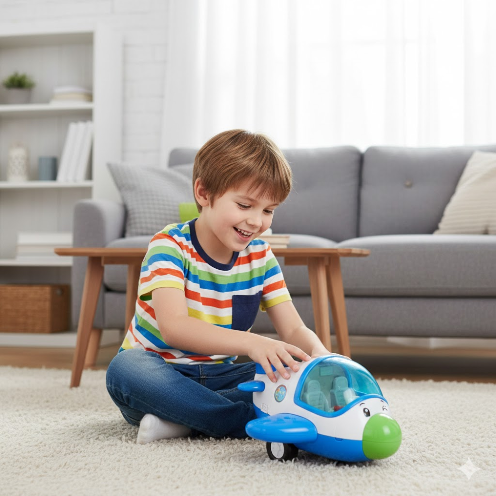 SmartFly™ Elektro-Flugzeug – Hindernisfreier Licht- & Flugspaß