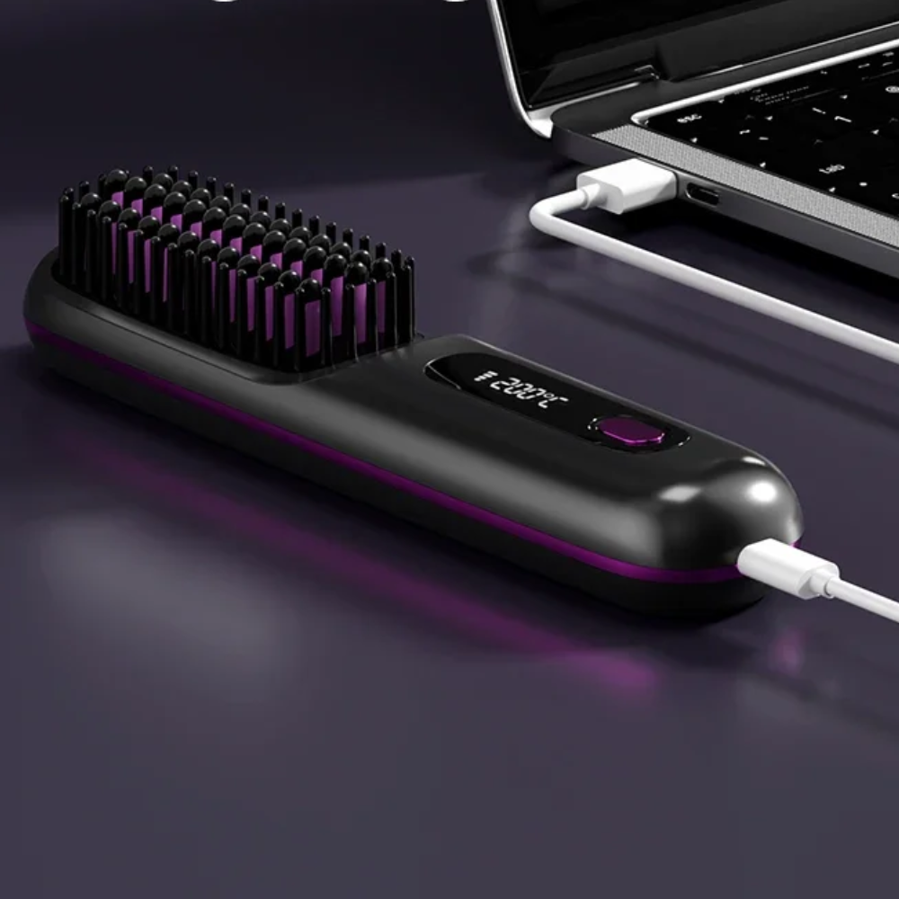 SmoothEase™ – Kabellose Glättbürste