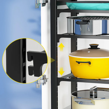 SpaceTier™ Mehrstufiges Küchen-Regal als freistehende Topf-Ablage