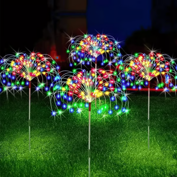 SparKraft™ – IP65 Solar‑Feuerwerk‑Leuchte für Garten & Terrasse