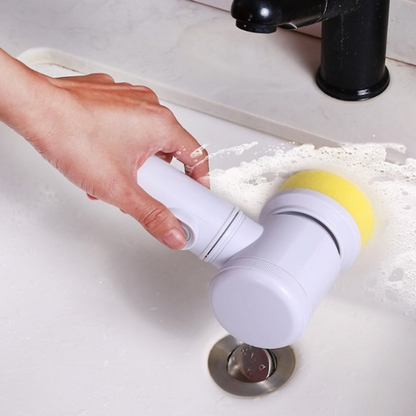 SpinScrub™ Elektrische Hochgeschwindigkeits-Reinigungsbürste mit wechselbaren Aufsätzen