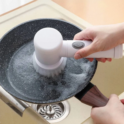 SpinScrub™ Elektrische Hochgeschwindigkeits-Reinigungsbürste mit wechselbaren Aufsätzen