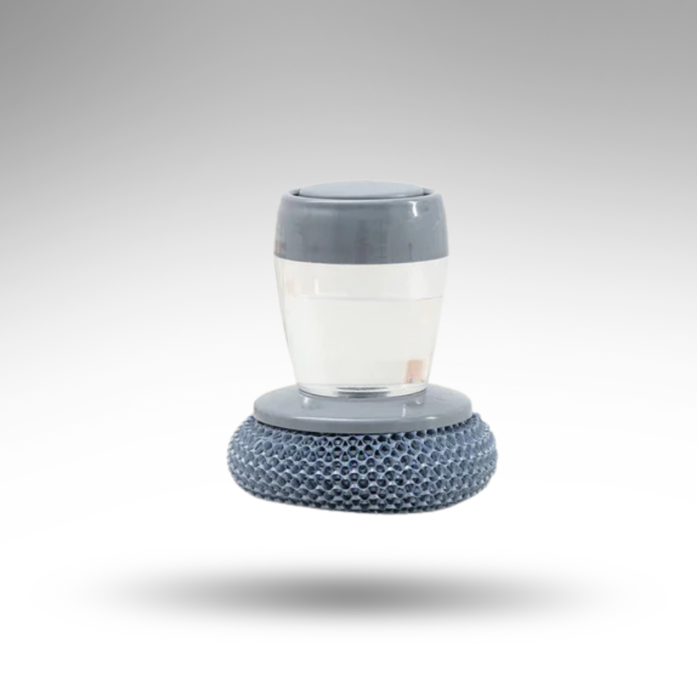 SudzBloc™ 2-in-1 Spülbürste – Dosierung & Kraft