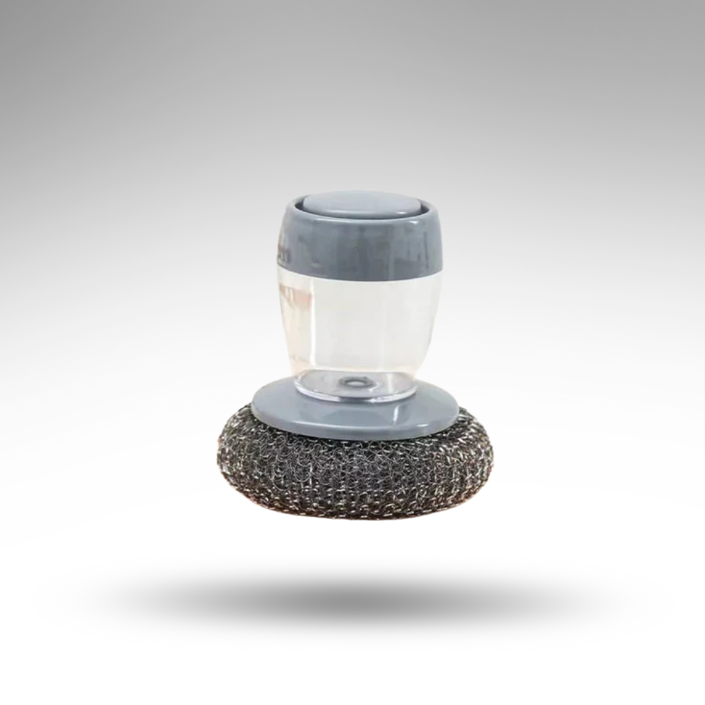 SudzBloc™ 2-in-1 Spülbürste – Dosierung & Kraft