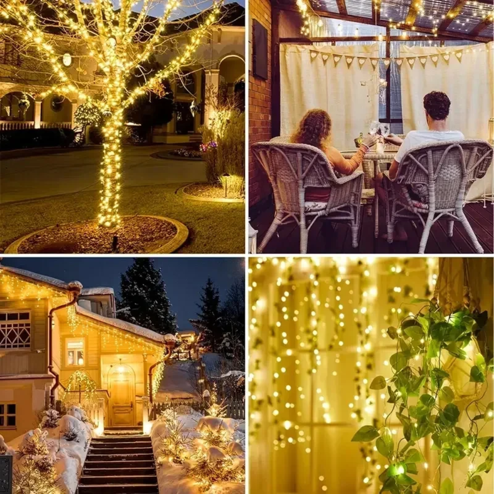 SunTwinkle™ – Solar-Fairy-Lights für Garten & Balkon