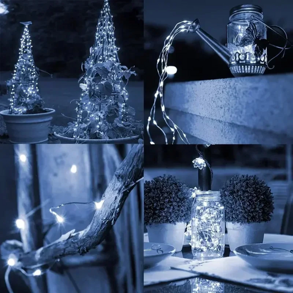 SunTwinkle™ – Solar-Fairy-Lights für Garten & Balkon