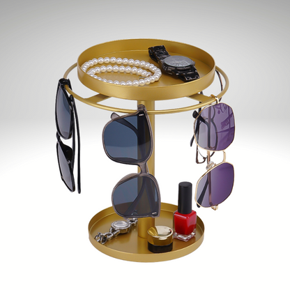 SunTurn™ – Rotierender Brillen-Organizer