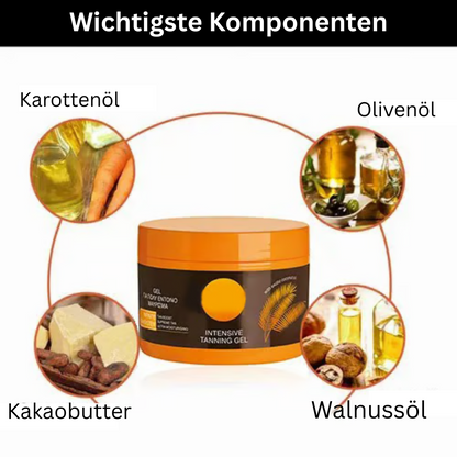 BronzeLux™ – Intensive Tanning Gel mit Goldschimmer für schnelleres Bräunen