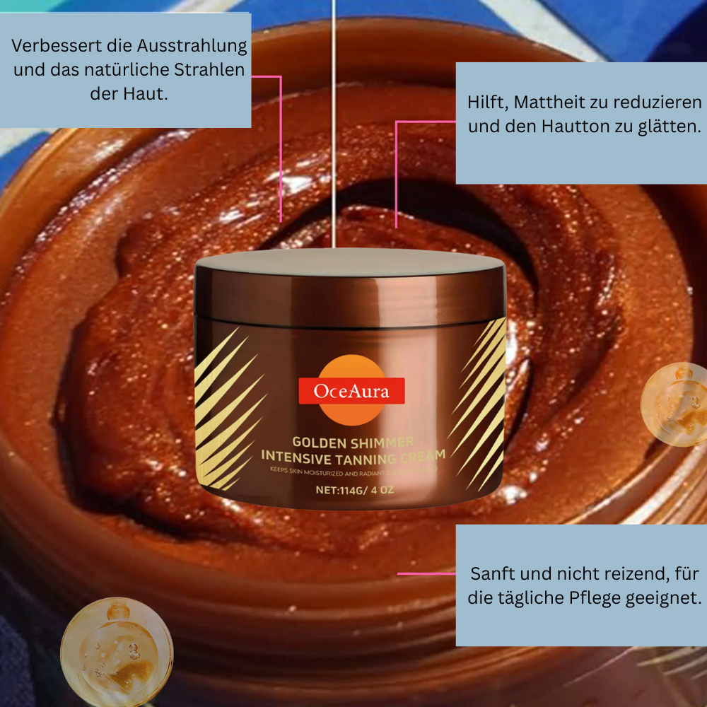 BronzeLux™ – Intensive Tanning Gel mit Goldschimmer für schnelleres Bräunen
